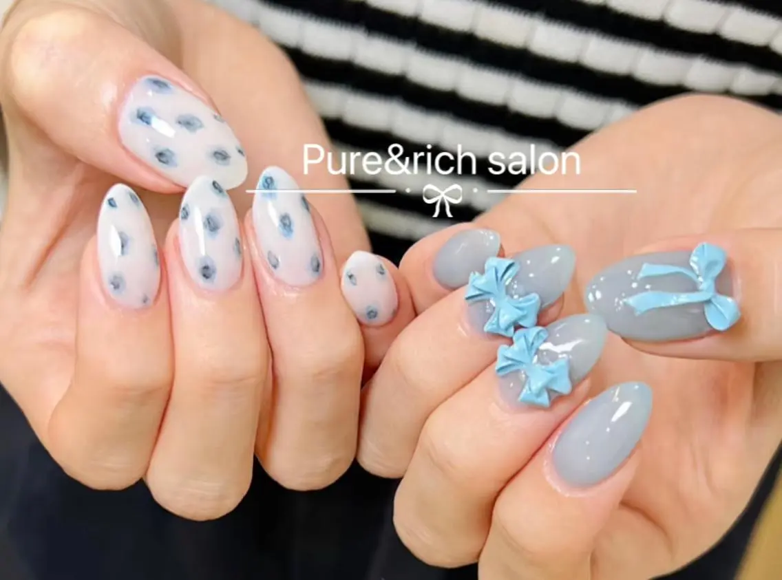 ネイル ハンドネイル 🎀 NaNa_nailのネイルデザイン