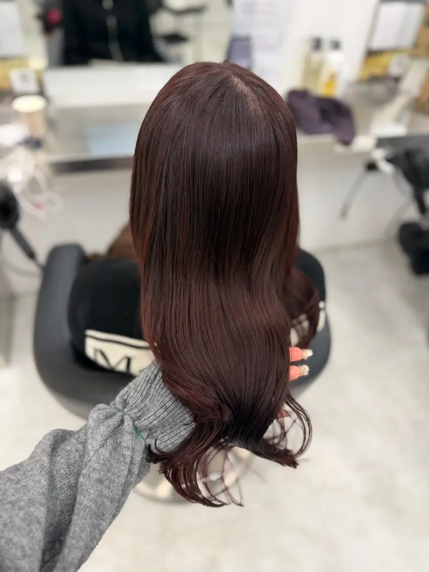 カラー ヘアカラー トリートメント 透明感カラー🎀艶髪 Anju/渋谷🎀のヘアスタイル