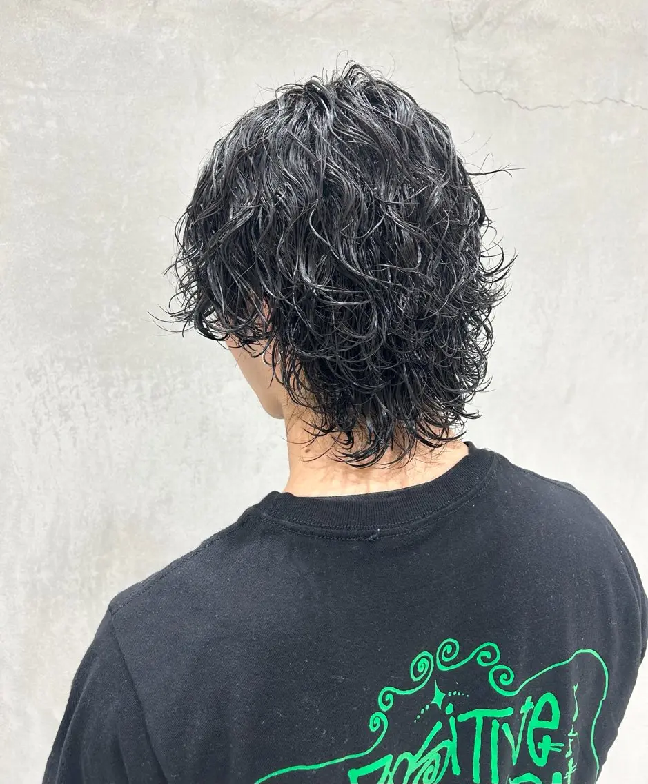 【人気No.1】メンズカット+波巻き・ツイスパ ¥15620→10934の写真