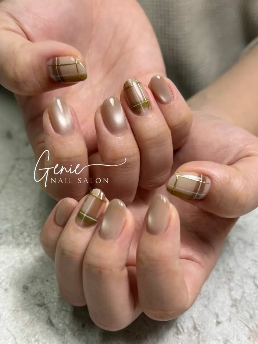ネイル ニュアンスネイル ハンドネイル Nail salon Genieのネイルデザイン