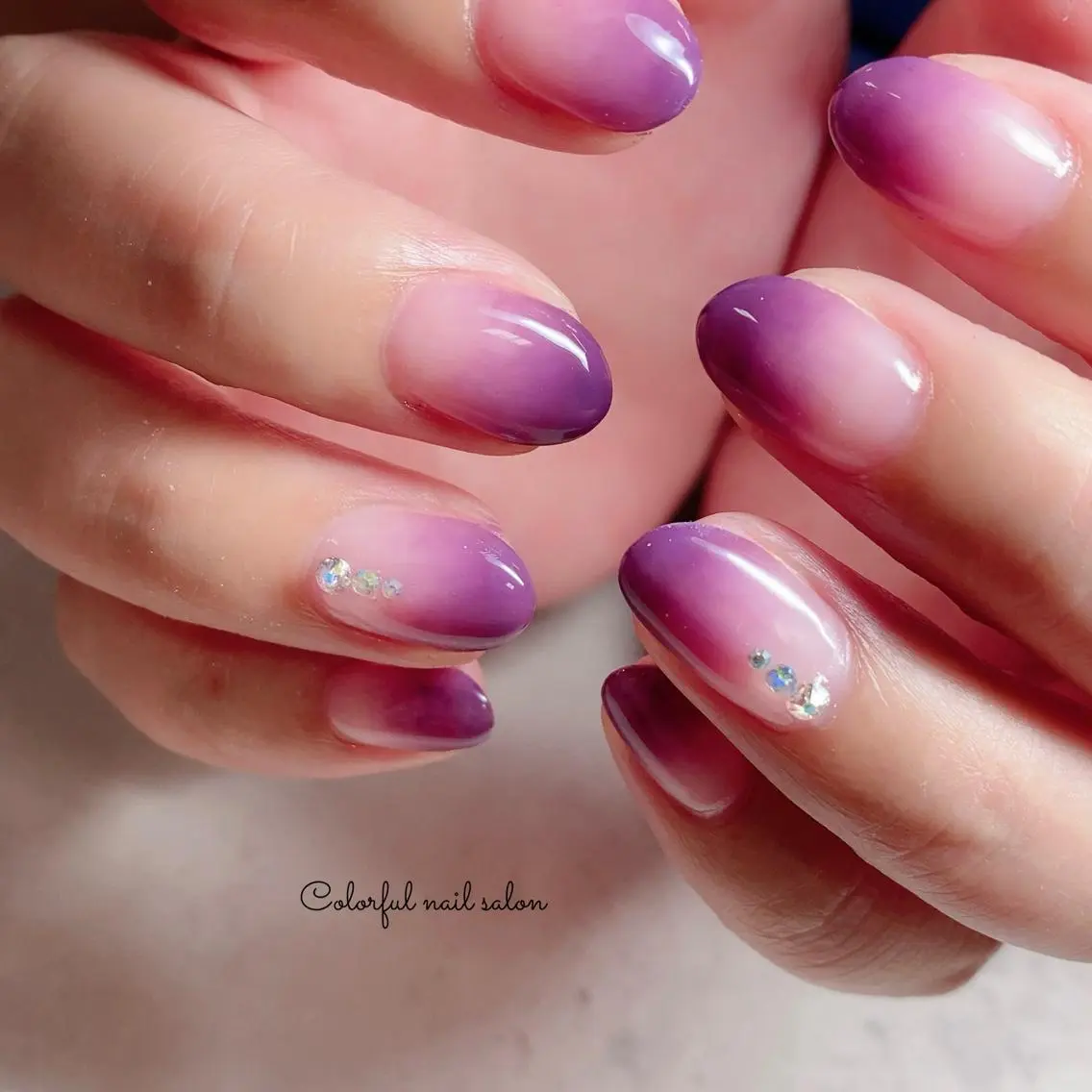 ネイル ストーンネイル Le'a nail&eyesのマツエク・マツパデザイン
