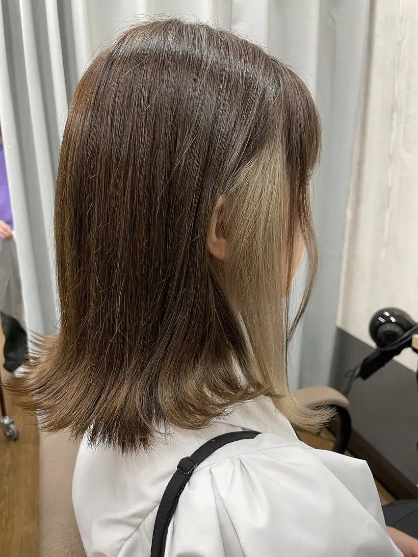 ミディアム HIROSE 蘇我2号店のヘアスタイル