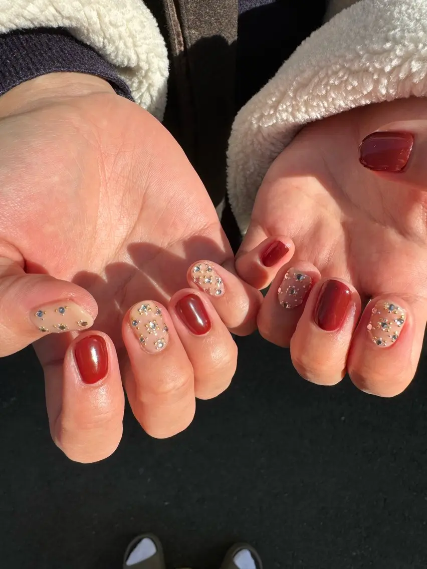ネイル バレンタイン MH_ Nailのネイルデザイン
