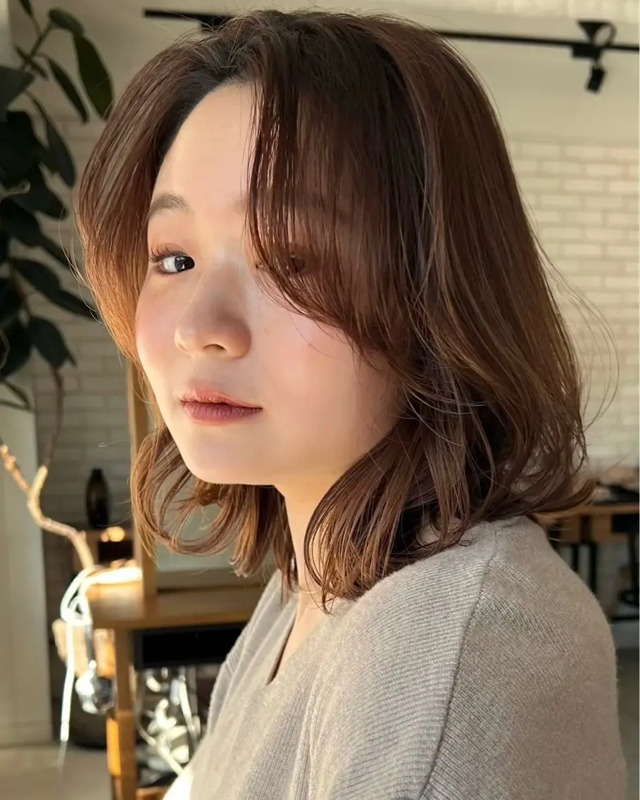 ✨無料トリートメント付き✨長め前髪カットの写真