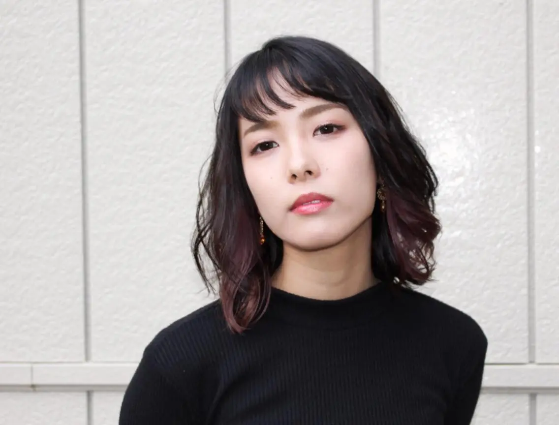 ミディアム カラー インナーカラー カット ヘアカラー トリートメント ヘアセット 360°キレイな ショートカットのヘアスタイル