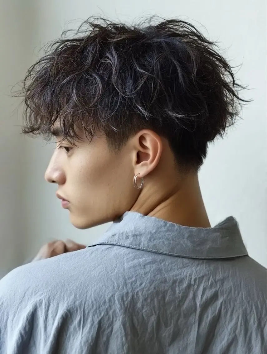 パーマ 小澤 俊輔のヘアスタイル