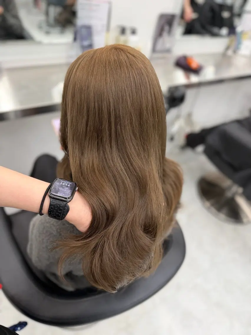 カラー ヘアカラー トリートメント ハイトーン🎀艶髪 Anju/渋谷🎀のヘアスタイル