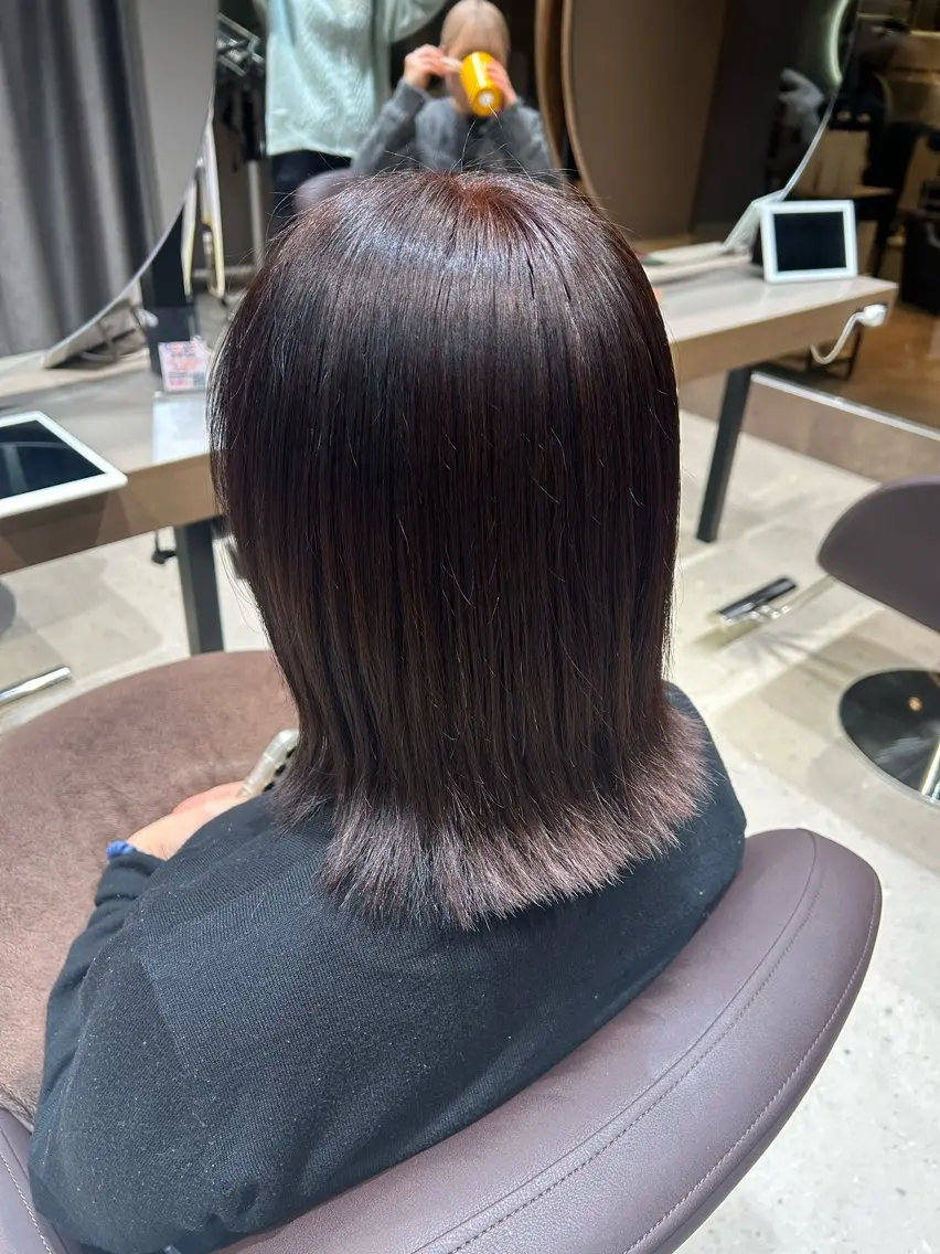 セミロング ヘアカラー トリートメント ☀️柏木 ほのか☀️のヘアスタイル
