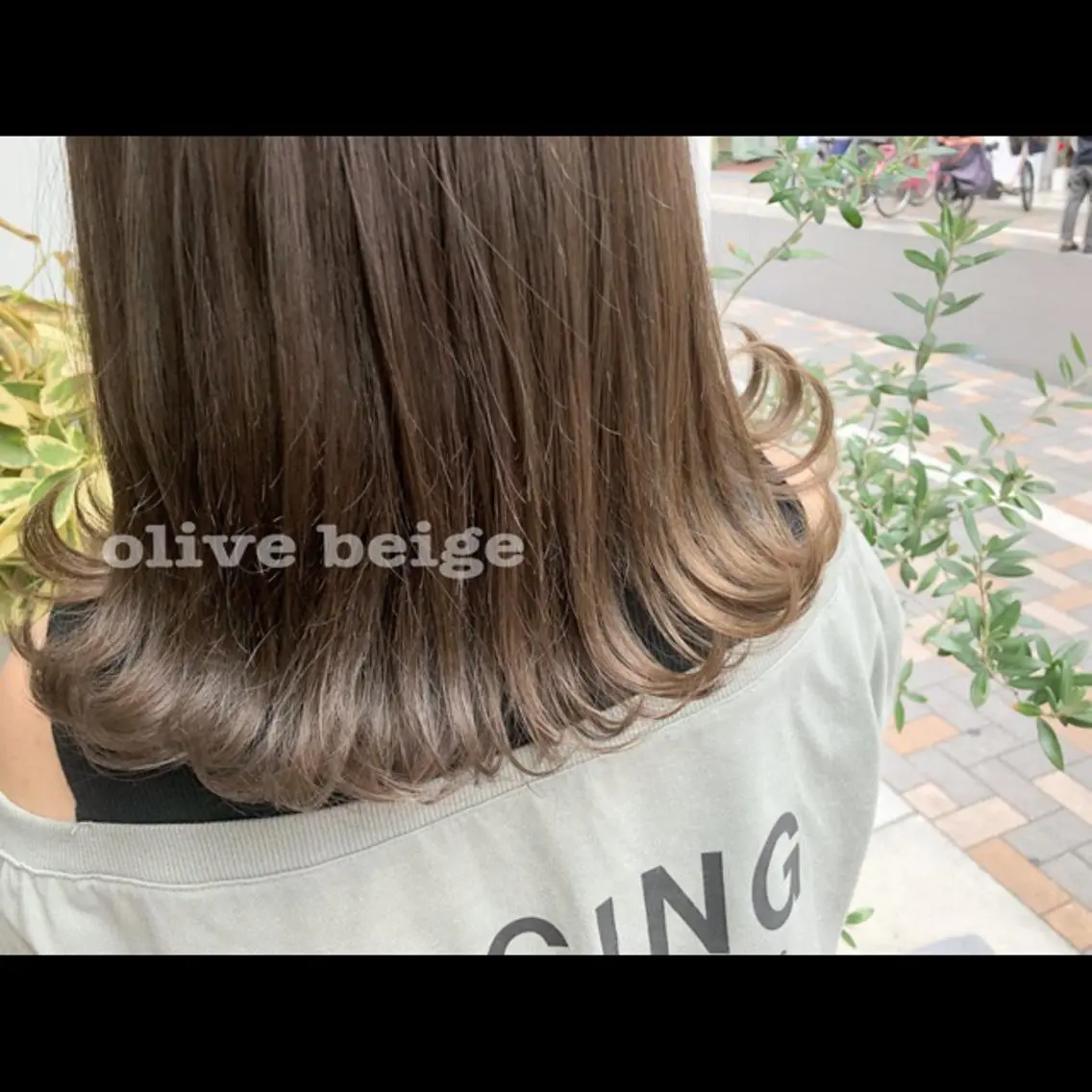ミディアム カラー パーマ ヘアアレンジ 【mokuオーナー】 ちはるのヘアスタイル