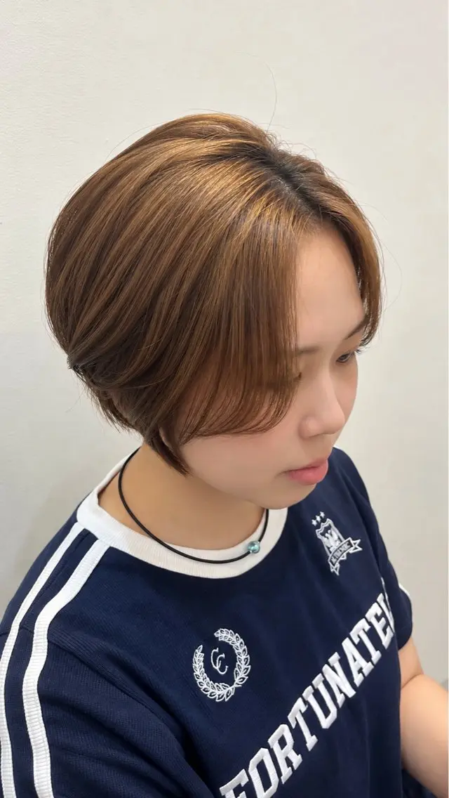 ショート 岡野 豪のヘアスタイル