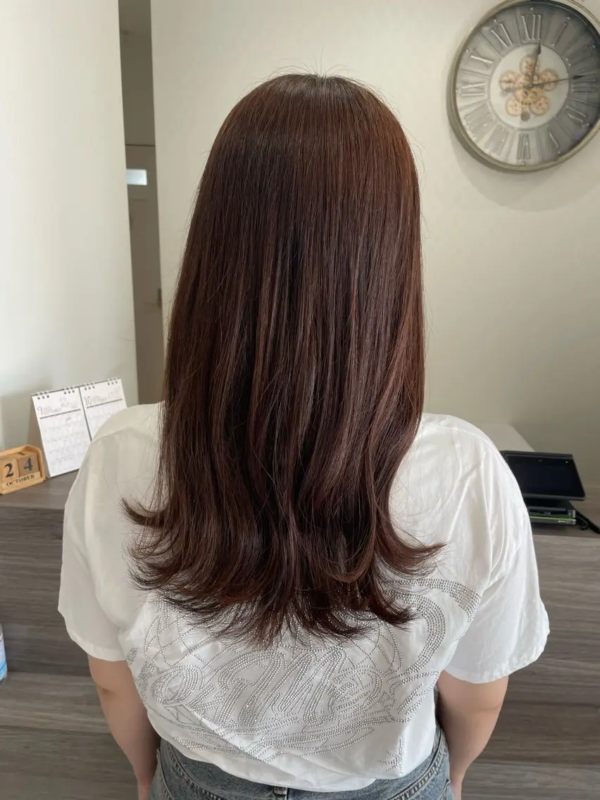 ロング ヘアカラー トリートメント 🌷岸 麻衣🌷のヘアスタイル
