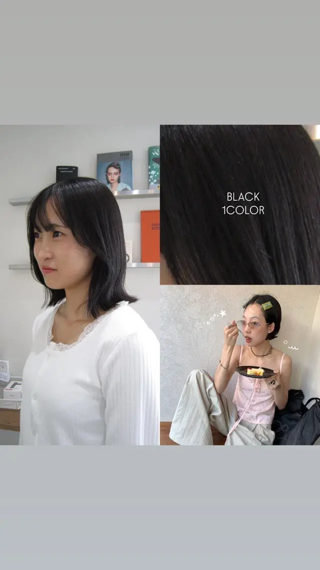【就活生向け】暗染めcolor👩🏻💻🖤の写真