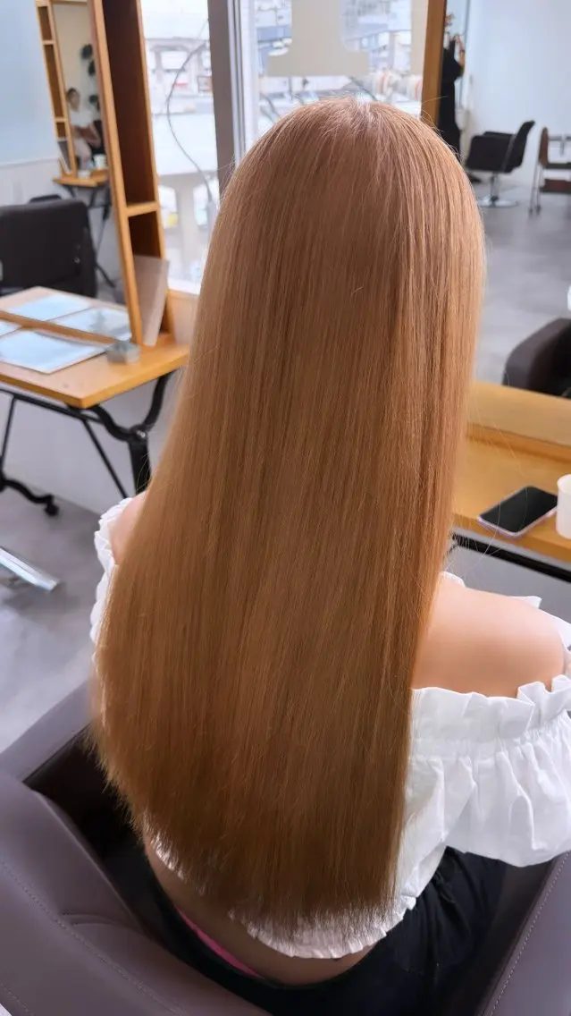 ロング 渡辺 皐志 Li's 布施のヘアスタイル