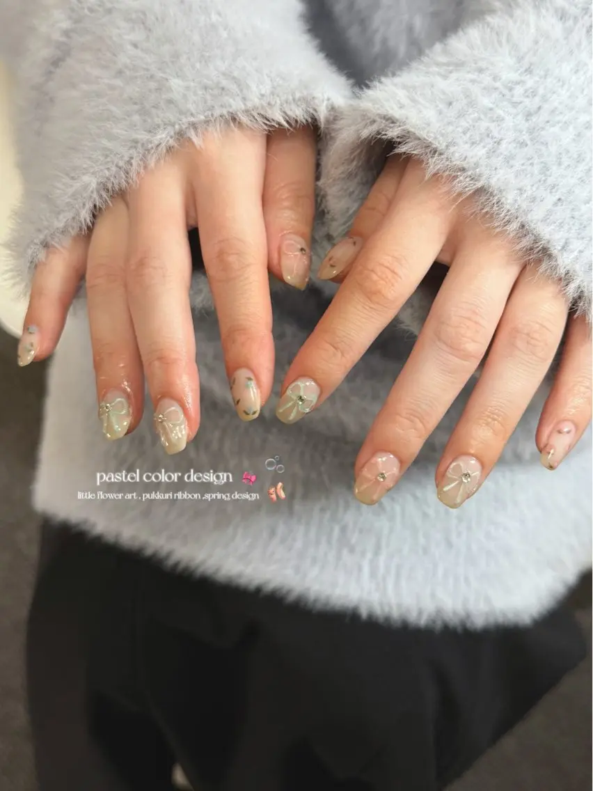 ネイル ハンドネイル nail salon rhuneのネイルデザイン