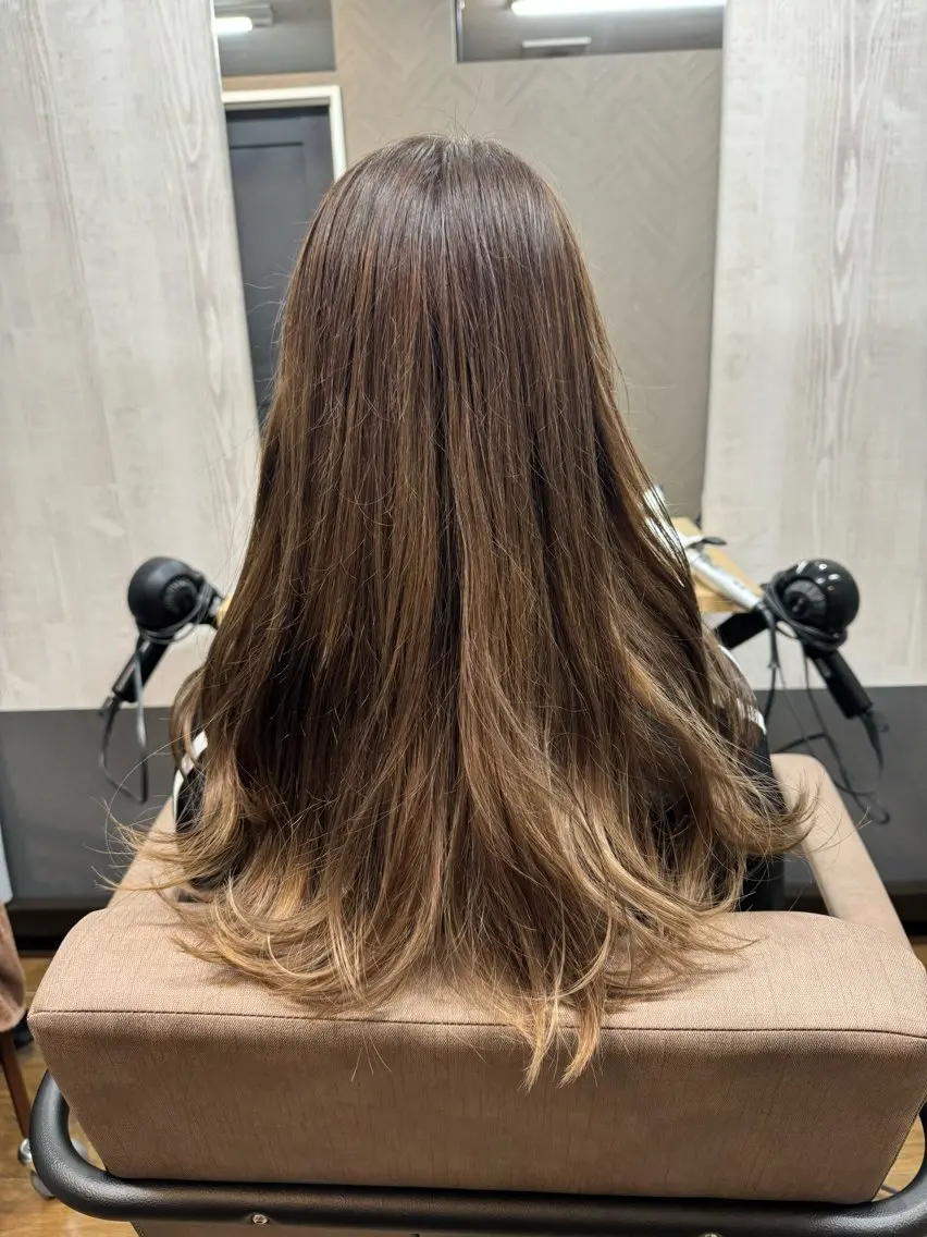 ロング トリートメント カット ヘアカラー トリートメント TELA HAIR 幕張本郷店　千尋のヘアスタイル