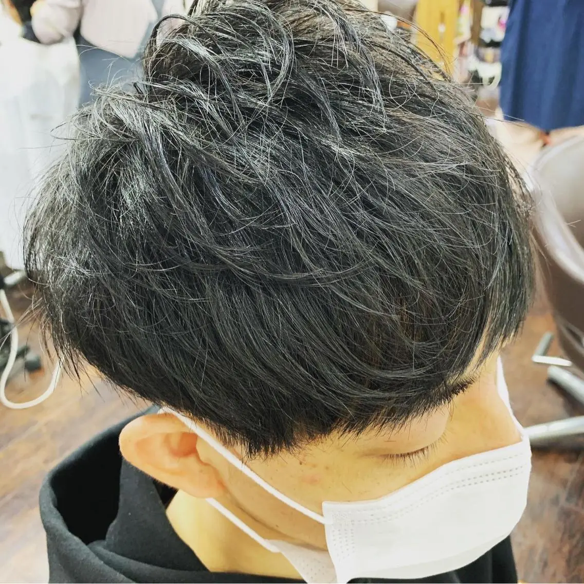 メンズ マッシュ 刈り上げ カット 田中 拓夢のヘアスタイル