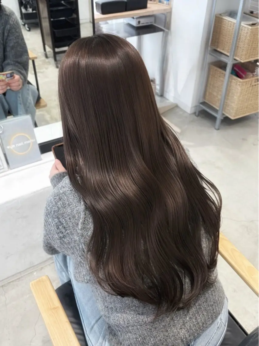 ロング カラー 木谷 彩音のヘアスタイル