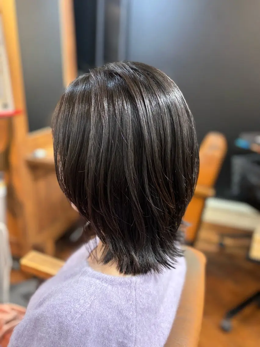 ミディアム ヘアカラー トリートメント 武田尚子🌸 自然に仕上がる矯正のヘアスタイル