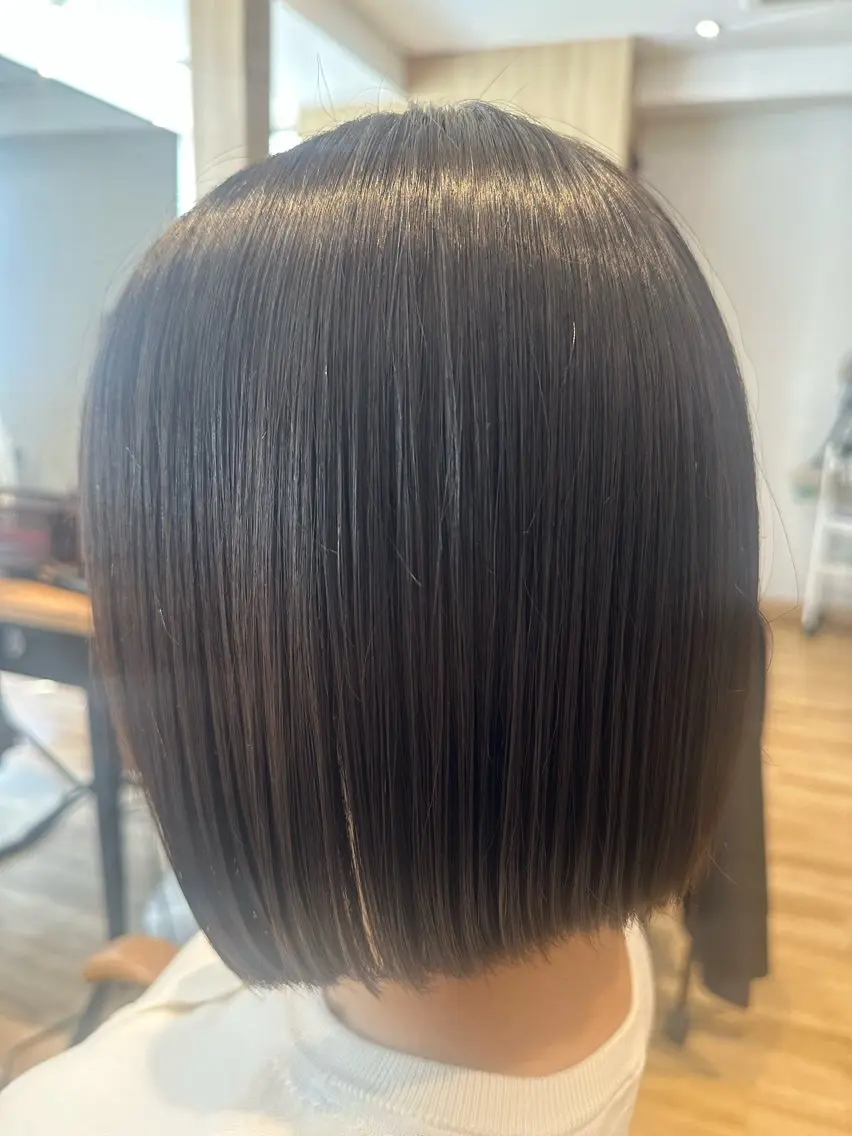 ショート カット 縮毛矯正 ✨✂️Nori ✂️✨のヘアスタイル