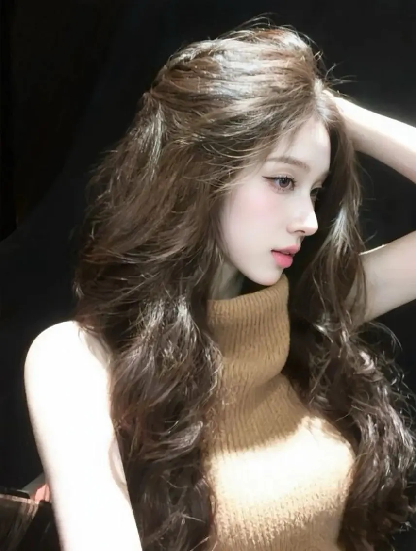 ロング 韓国風ヘア 表参道/ワンホンヘア SAAYA🖤のヘアスタイル