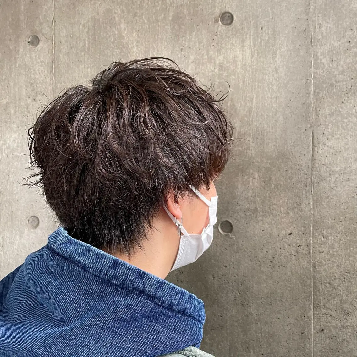 メンズ もりたみかこ 美容師お休み中のヘアスタイル