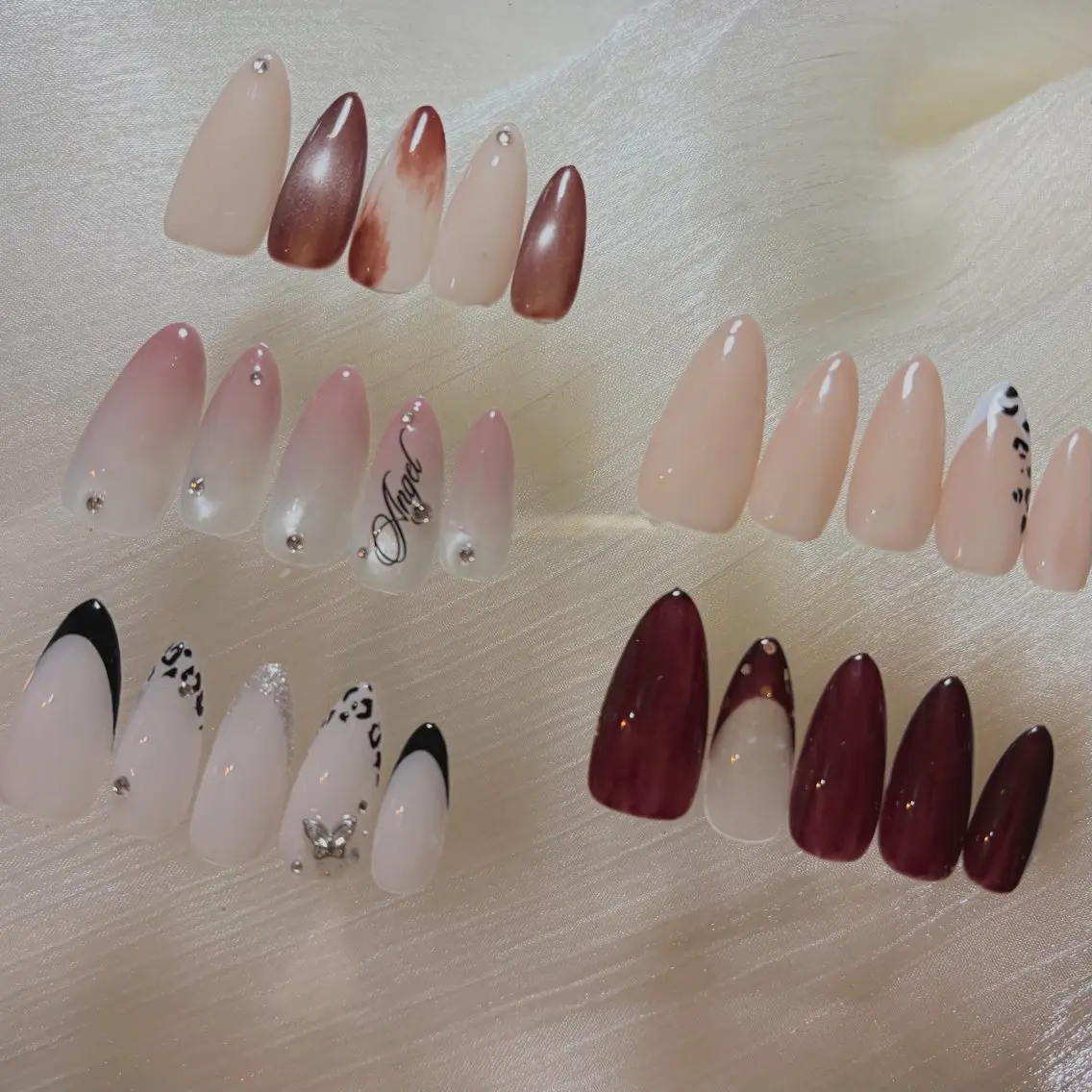 ミディアム REPE  nail maoのネイルデザイン