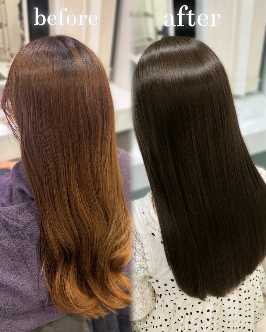 カラー 松本 心海のヘアスタイル