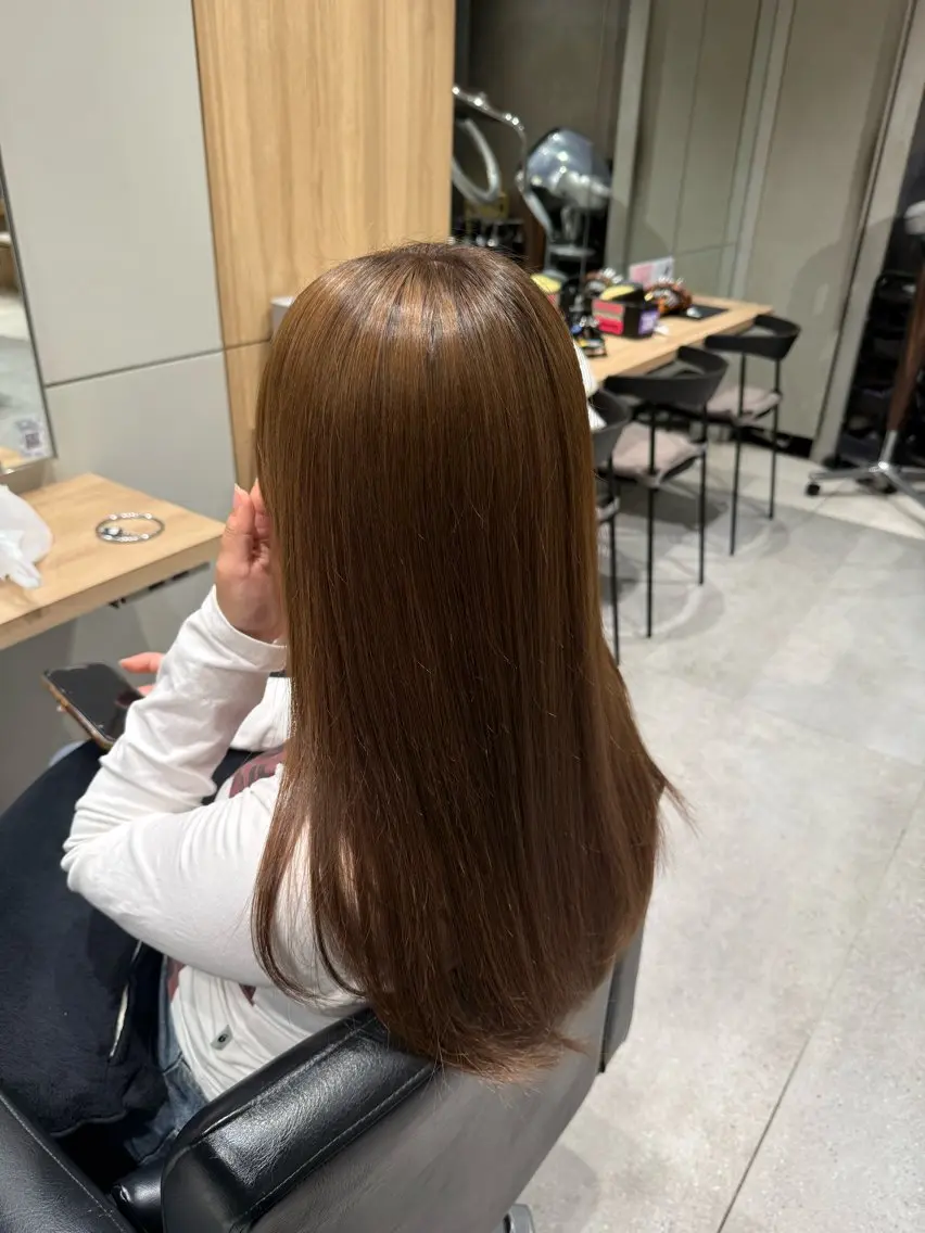 ロング ヘアカラー MINX 白石 漣のヘアスタイル