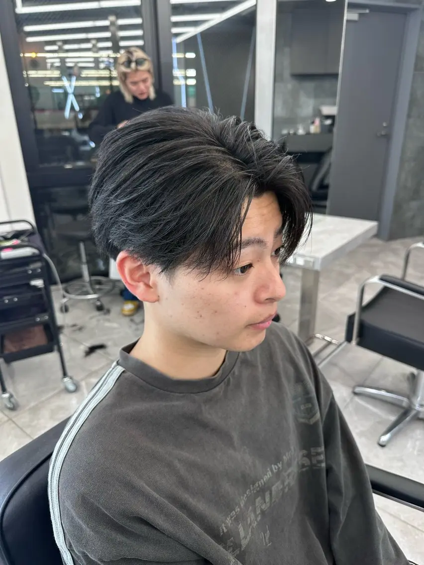 メンズ カット 💎メンズカット /フェザー/細野💎のヘアスタイル
