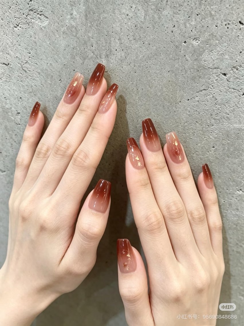 ネイル ハンドネイル Aura Nail ✨スス✨(アヤ)のネイルデザイン