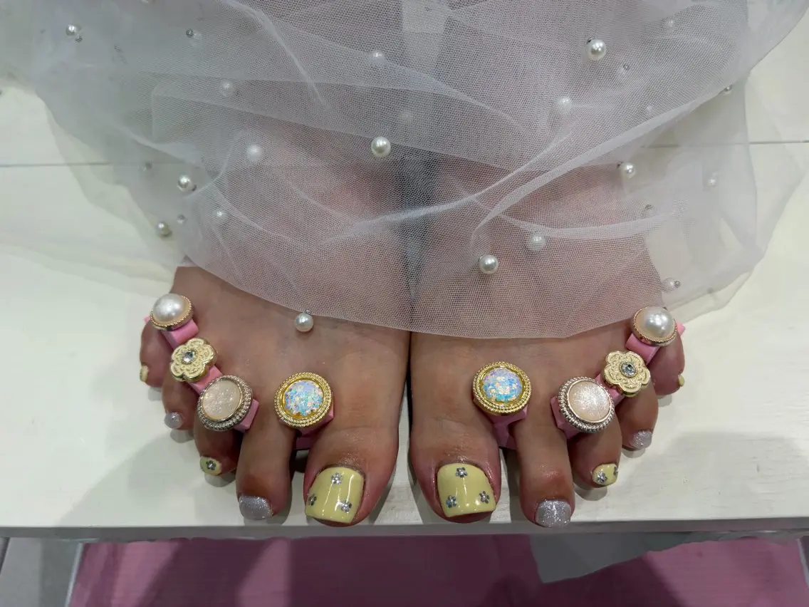 ネイル フットネイル Mermaid Nail saraのネイルデザイン