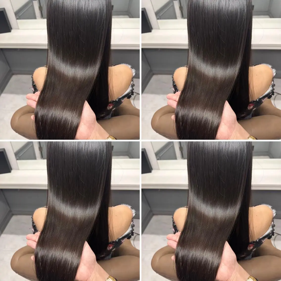 ロング カラー ヘアカラー トリートメント 髪質改善/艶カラー ✝️SAKURAのヘアスタイル