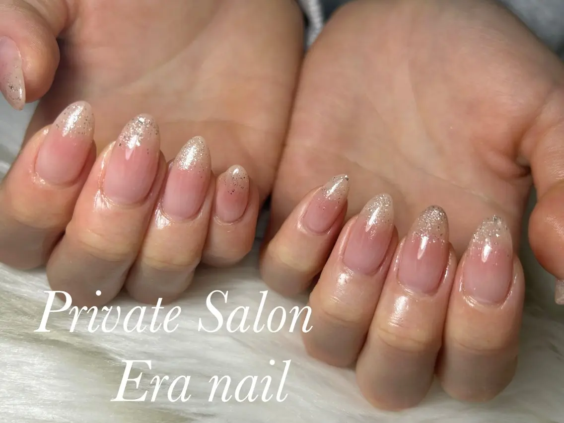 ネイル チークネイル ハンドネイル Era nailのネイルデザイン