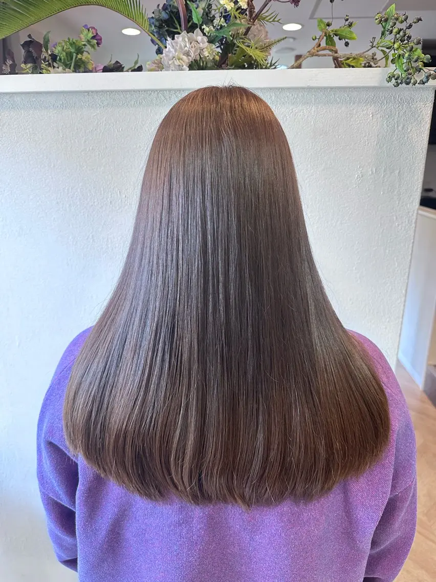 セミロング 髪質・頭皮改善専門 stylstつかさのヘアスタイル