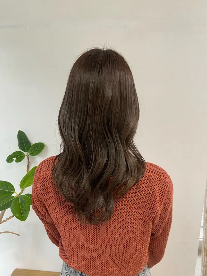 ロング まつ あみのヘアスタイル