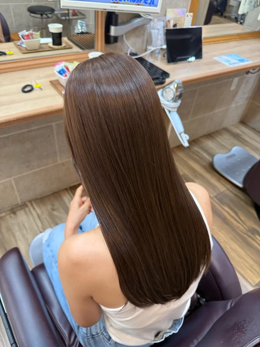 ロング ヘアカラー トリートメント 🌷 せいな🌷のヘアスタイル