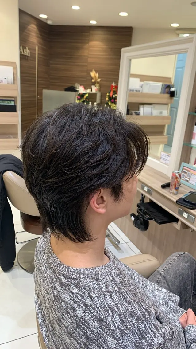メンズ Ash元住吉 クサカハルトのヘアスタイル
