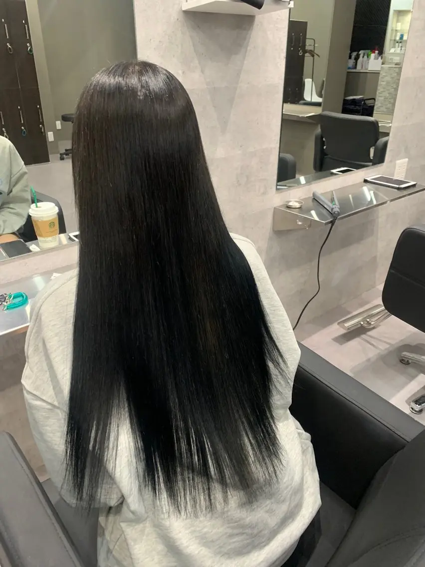 カラー その他 酸性ストレート 髪質改善のヘアスタイル