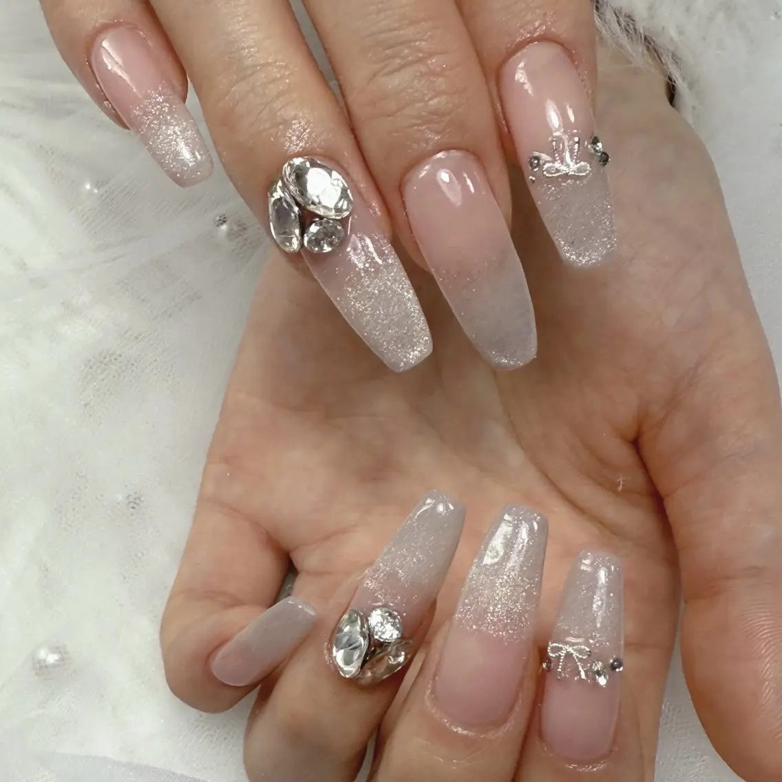 ネイル マグネットネイル ハンドネイル L'ino nailのネイルデザイン
