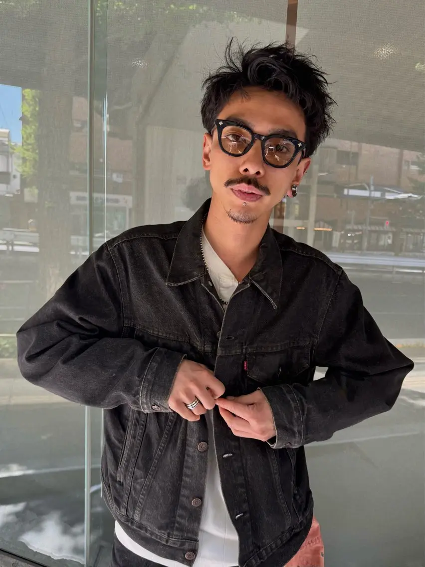 ショート メンズ カット ナガミ ショウのヘアスタイル