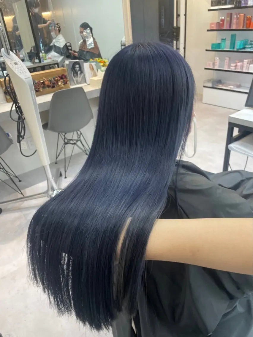 【本日1名様限定クーポン‼️】✂️カット＋ワンカラー🌈＋髪質改善トリートメント💊minimo限定価格の髪質改善‼️の写真