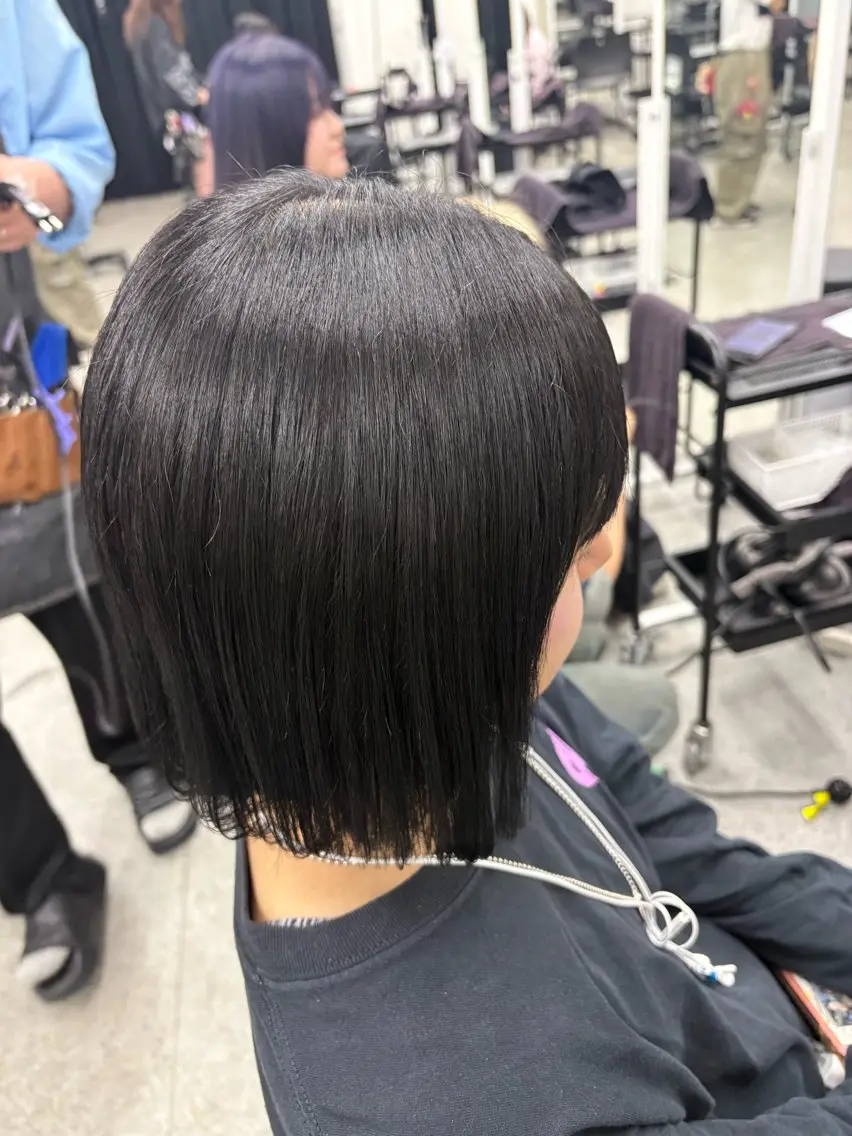 カット 💎寒色💎 HARUKAのヘアスタイル