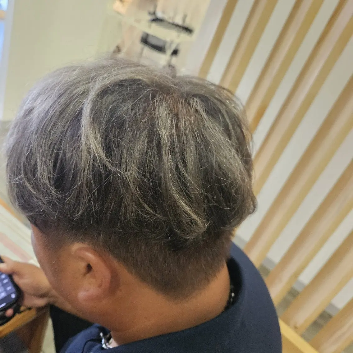 ショート メンズ カラー メンズハイライト ハイライトカラー ハイライト ヘアカラー 西院・西京極LOOP 渡邊のマツエク・マツパデザイン