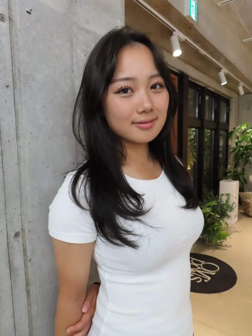 カラー 日住 風香のヘアスタイル