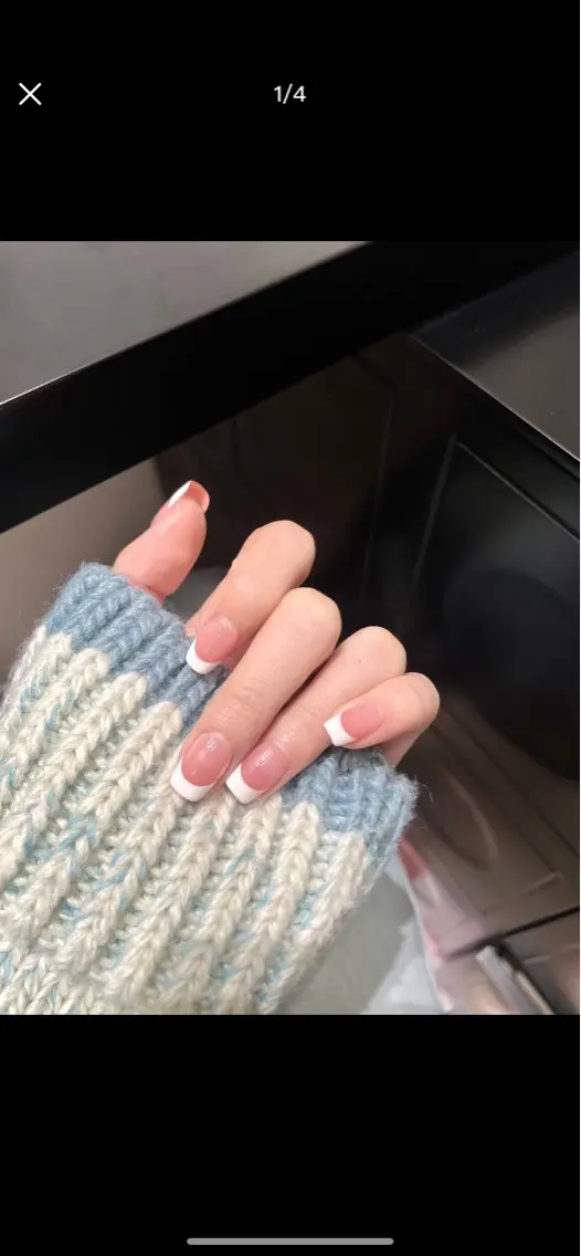 メンズ ネイル アートネイル フレンチネイル ジェルネイル キラキラネイル パラジェル ハンドネイル Bloom スカルプ専門店のネイルデザイン