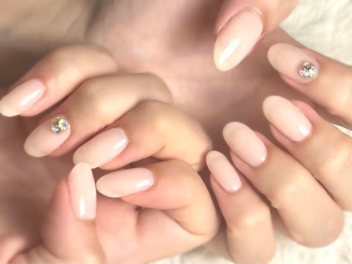 ネイル ハンドネイル BURGUNDY hirokoのネイルデザイン