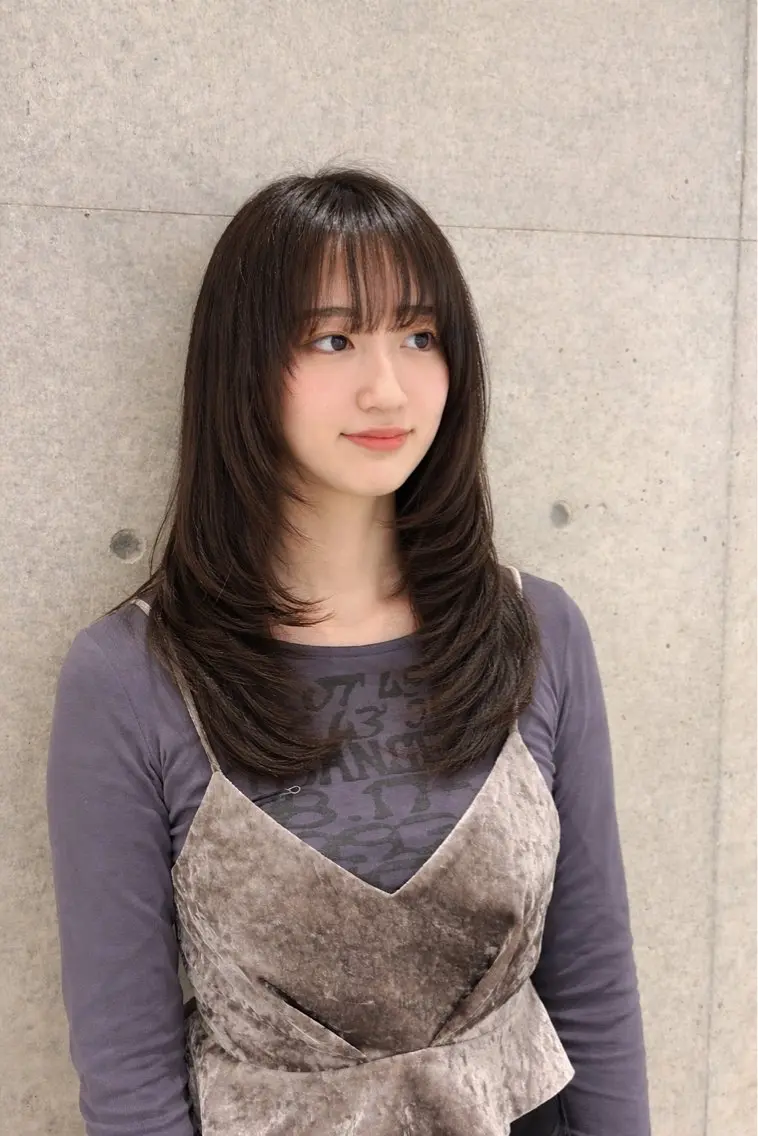 当日予約◎2026年大人気レイヤースタイル🎀Aujuaトリートメント付きの写真
