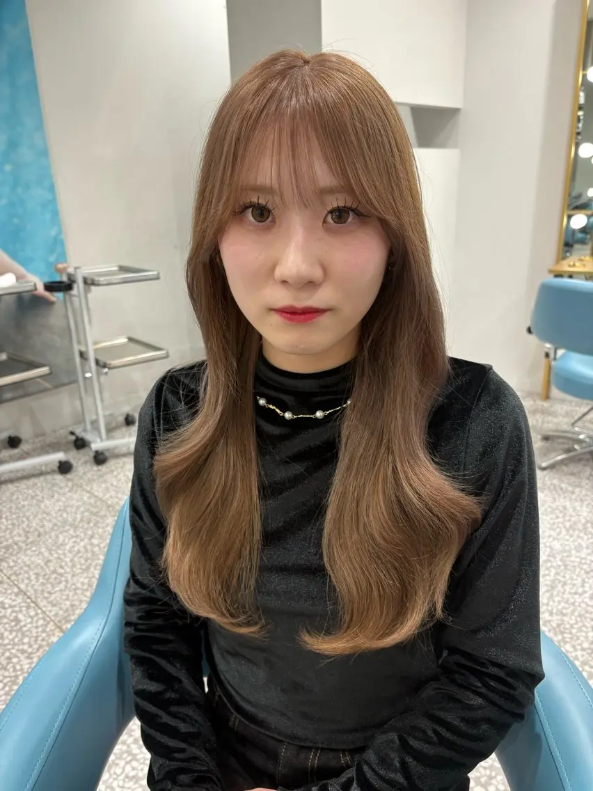 ロング 上谷 圭輝のヘアスタイル