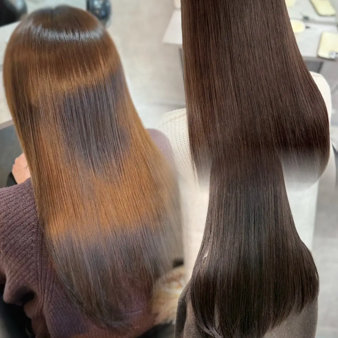 ロング くびれヘア 顔周りカット 髪質改善 韓国風ヘア レイヤーカット ヘアカラー トリートメント 外国人風ヘア/ 髪質改善/ayacaのヘアスタイル