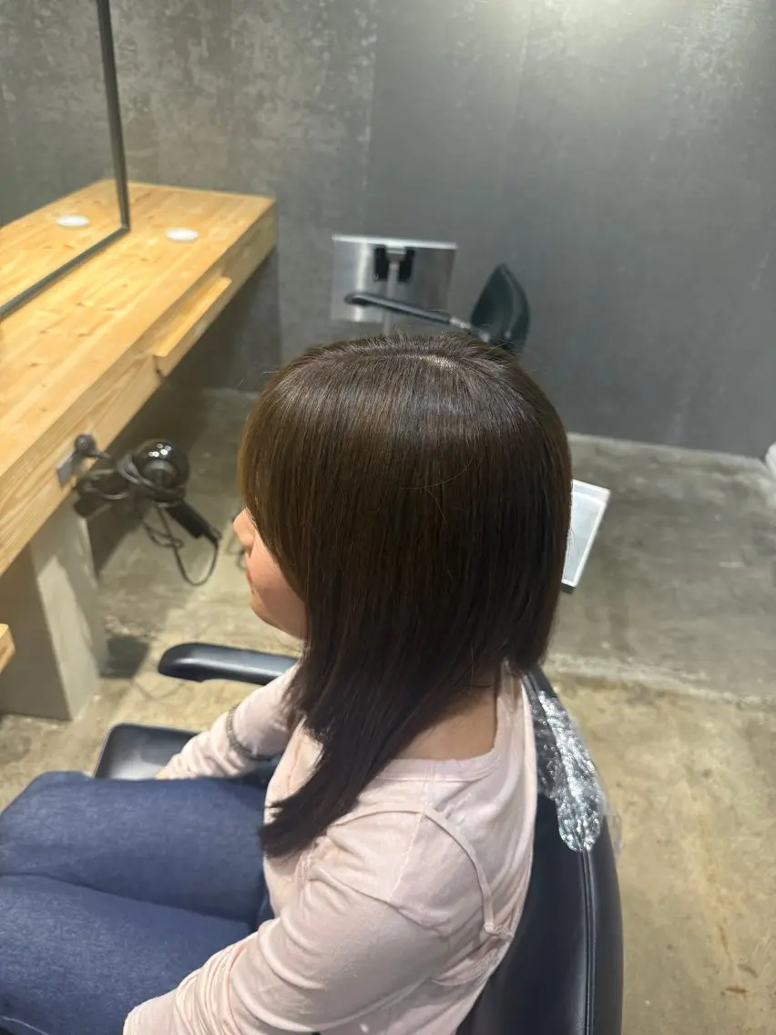 カラー 西村 颯世のヘアスタイル